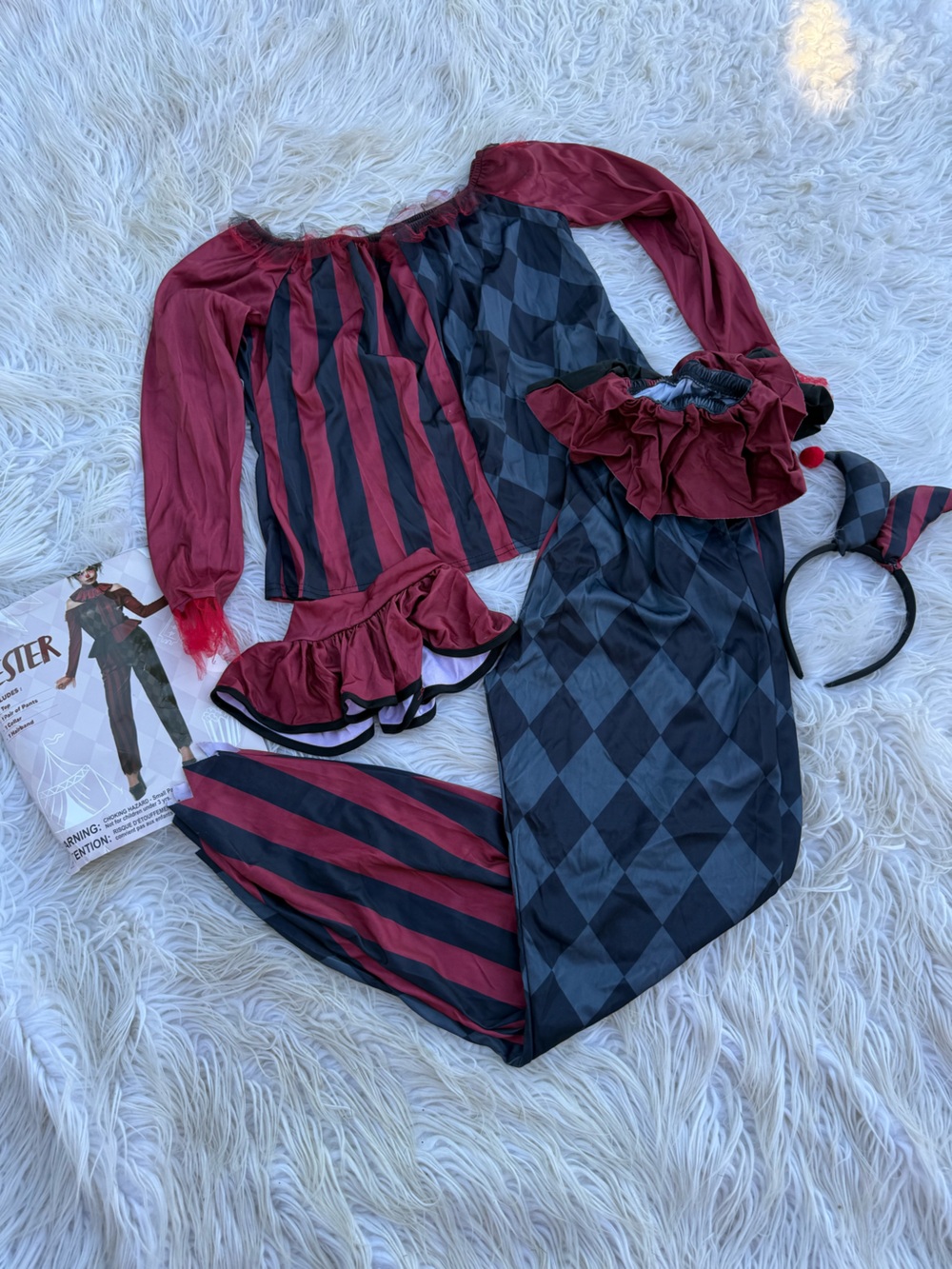 Womens jester costume (B6)